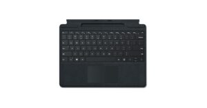Microsoft Surface Pro Signature Type Cover with Fingerprint Reader - Black
