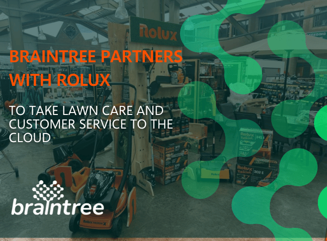 Braintree Partners With Rolux To Take Lawn Care and Customer Service To The Cloud 650x480