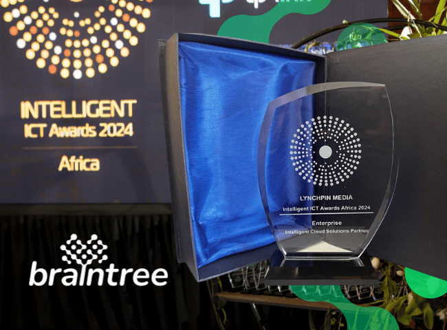 Braintree Wins Intelligent ICT Award for Innovative Cloud Services 650x480 1 | Braintree