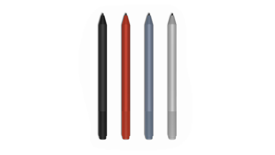 MSFT Render of Surface pen array of colors RWKvn1 | Braintree