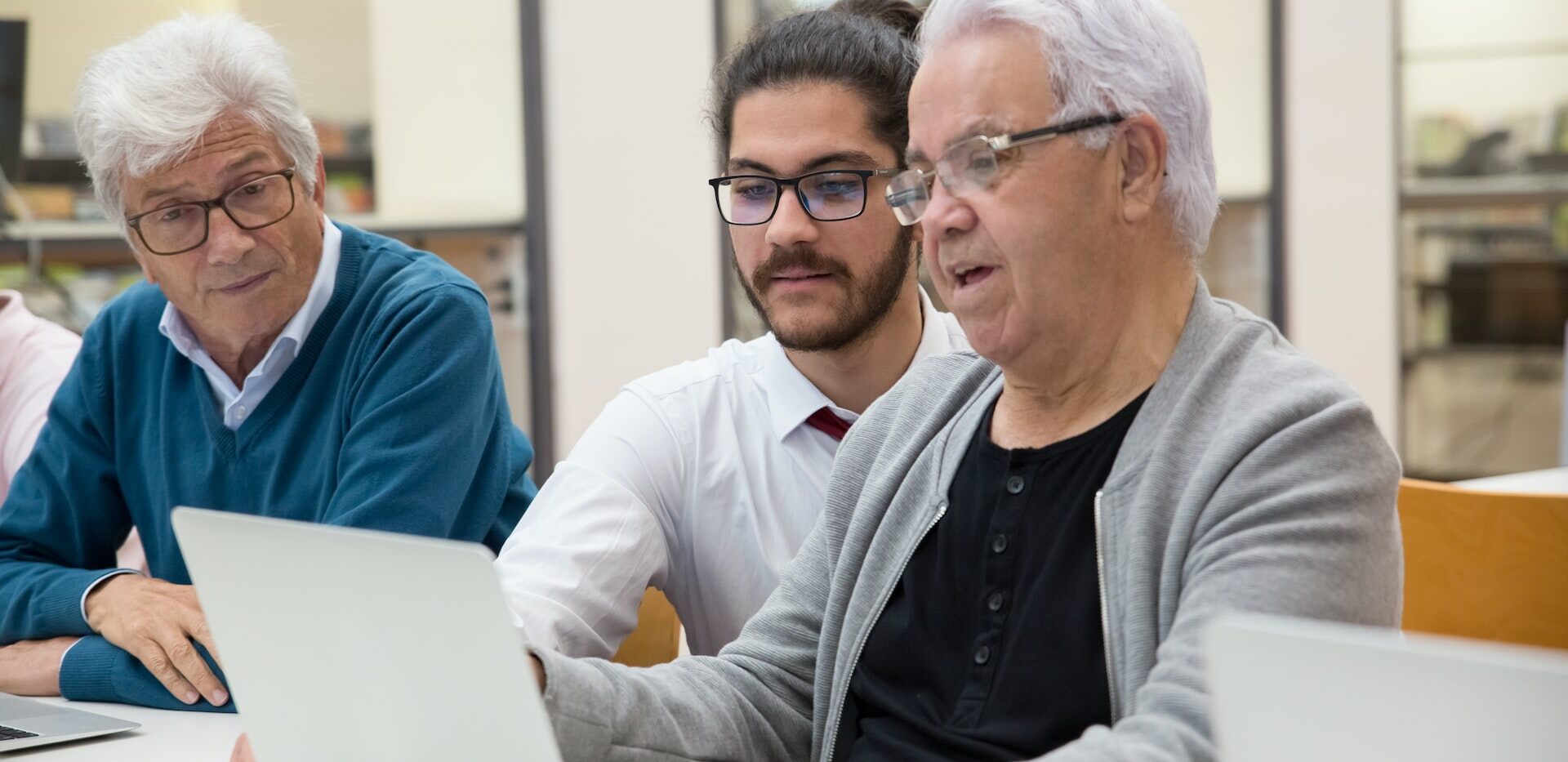 old people improve their skills