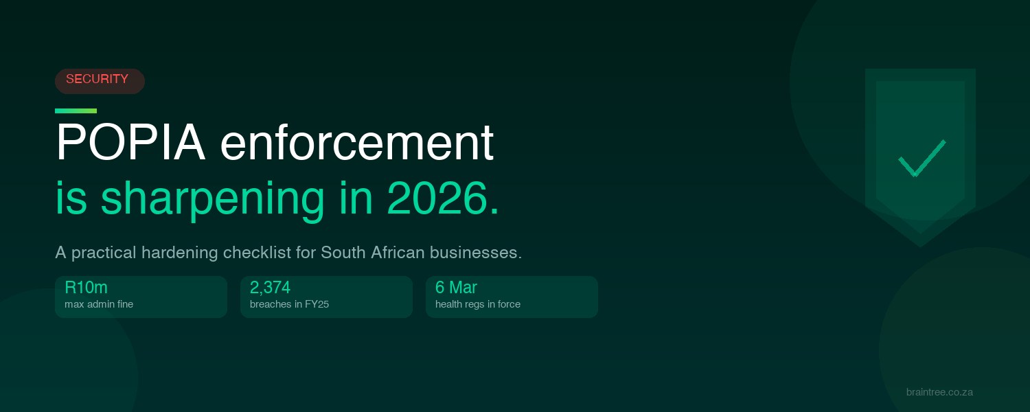 POPIA enforcement 2026 South Africa