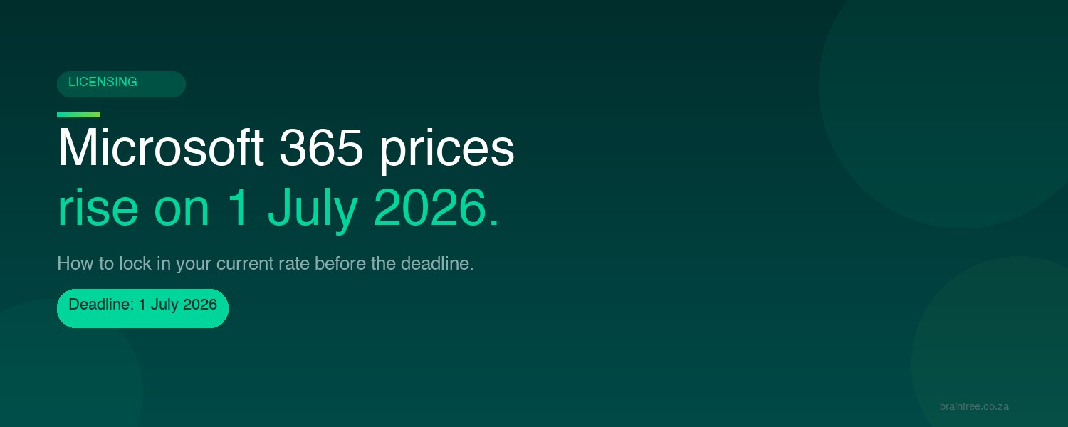 Microsoft 365 pricing changes 1 July 2026